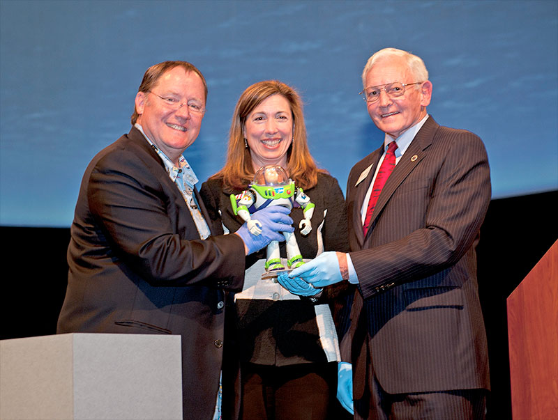 Disney Donates Space-Flown Buzz Lightyear Toy to Smithsonian